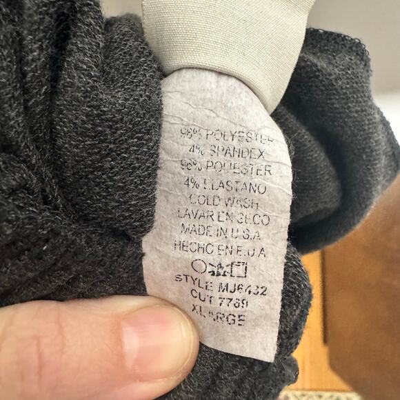 Three Bird Nest Relaxed Wide leg Jumpsuit Women XL Gray Pocket Lounge Casual - Picture 7 of 11